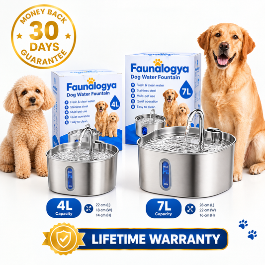Dog Water Fountain for Multi-pet Household