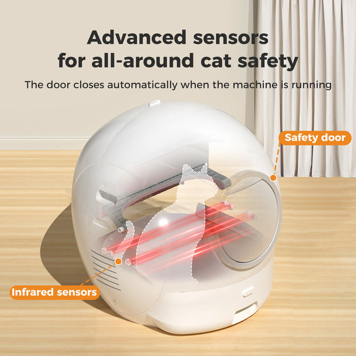 AutoClean Max Automatic Self Cleaning Cat Litter Box