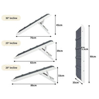 Premium Wooden Dog Ramp - Adjustable Height