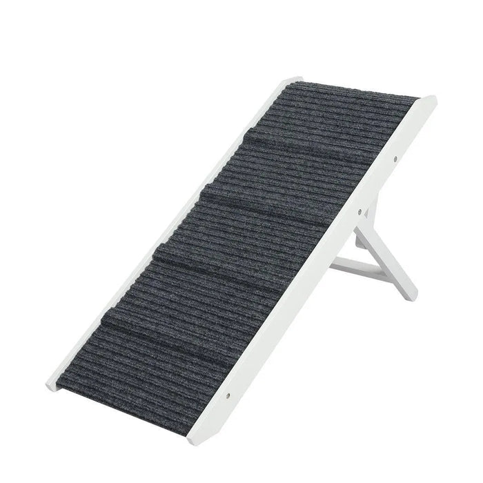 Premium Wooden Dog Ramp - Adjustable Height