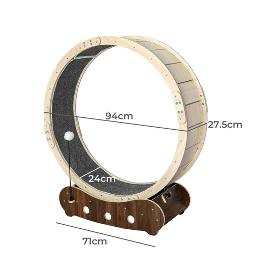 Premium Cat Wheel Exercise Treadmill
